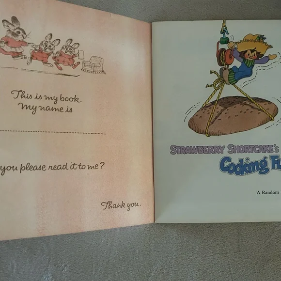Vintage 1980 Strawberry Shortcakes Cooking Fun Book by Michael J. Smollin - Picture 3 of 7